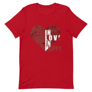 "In Love In Happy" Short-Sleeve Unisex women's T-Shirt - The Fearless Shop